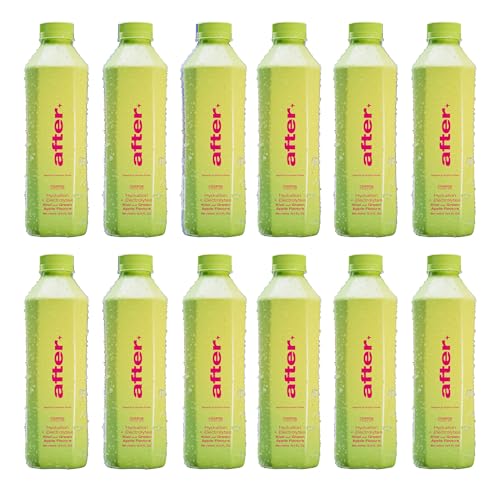 AFTER Electrolyte Drink Kiwi & Green Apple Flavor Electrolytes Hydration Drink 12 Pack 16.9 fl oz Bottles