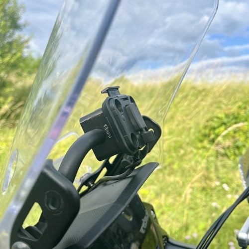 Support moto Garmin Zumo XT anti-vibration | Solution AMPS compacte 8mm