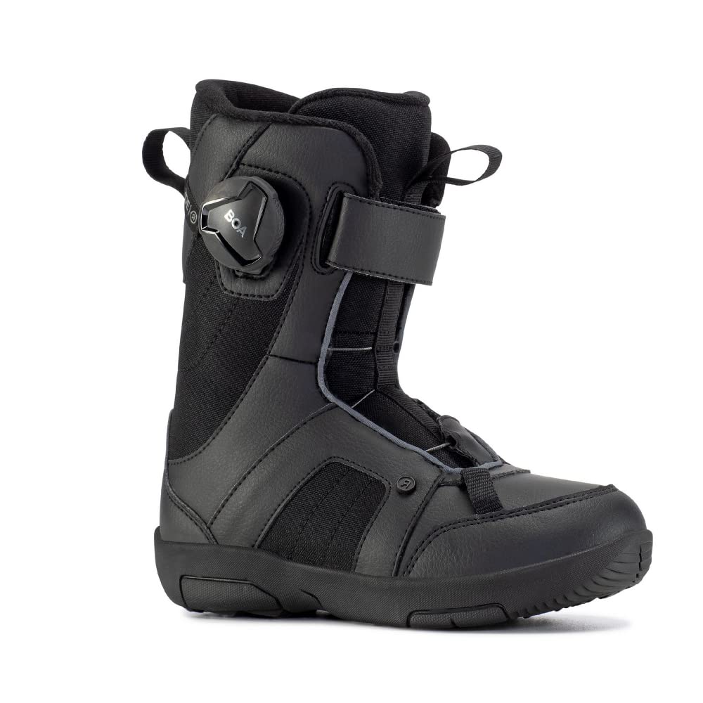 Ride Kids' Norris Snowboard Boots 2022 Black 2