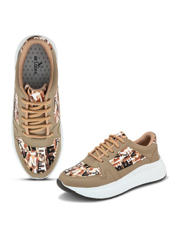 Women's Comfortable & Stylish Lace up Sneakers Shoes & All Day Casual Wear for Women & Girls-image-1