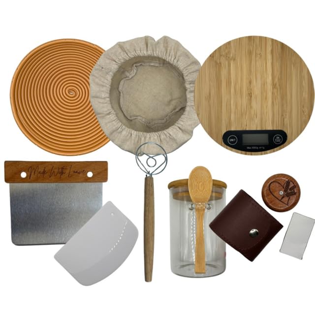 Sourdough Starter Kit + Educational Videos | Beginner Friendly | Recipe Included