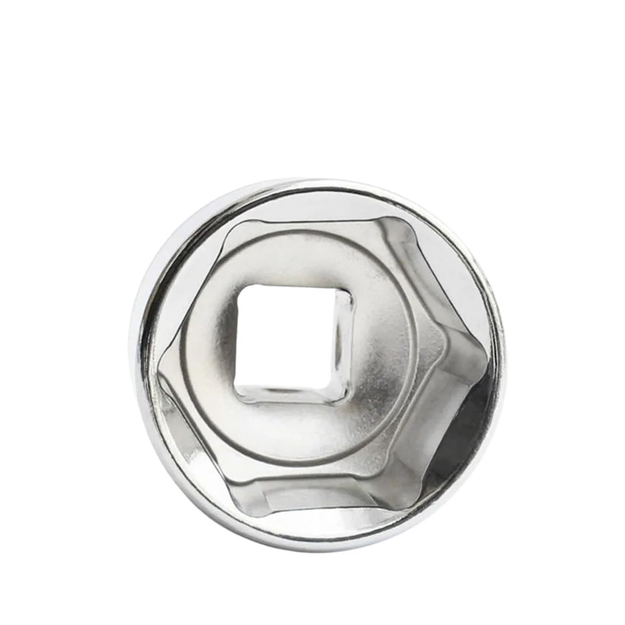 Llave de trinquete cabeza hexagonal corta 1/2", pulida a espejo, for punta 6 puntas (8/25/26/28/34/36 mm)(17pcs(8-24mm))