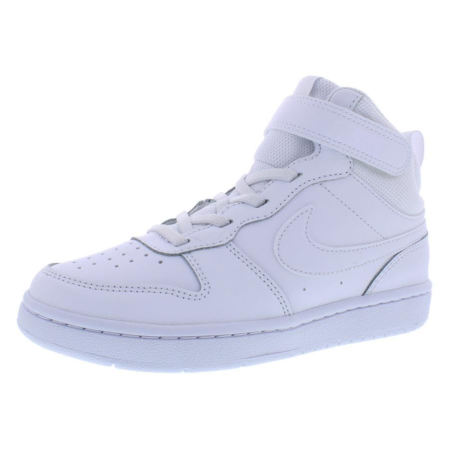 Image of Nike Court Borough Mid 2 PS Boys Shoes