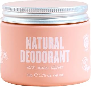 Natural Deodorant for All Day Freshness | Aluminium Free | Plastic Free | Certified Vegan and Cruelty Free | Suitable for All Including Sensitive Skin | Lucy Bee Effective Deodorant 50g