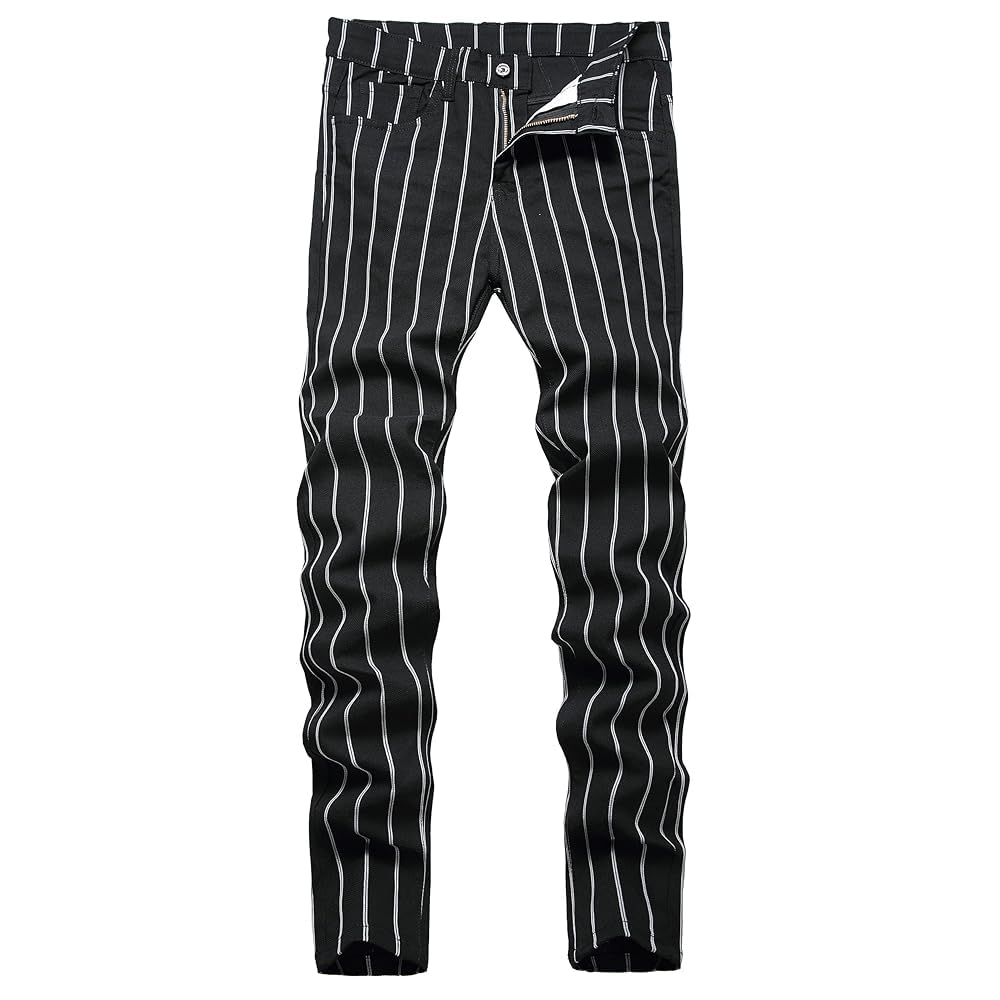 Plaid Skinny Stretch Chino