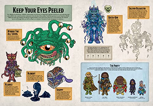 Dungeons & Dragons Behold! A Search and Find Adventure: An official gift for kids, adults, and fans