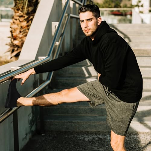 Image of Men's Running Shoes Lightweight Breathable Athletic Sneakers Non Slip Comfortable Walking Tennis Shoes for Gym Workout