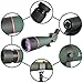 Spotting Scopes 20-60X85ED Spotting Scope BAK4 Prism - Waterproof Field Scope for Birdwatching Target Shooting Archery Hunting