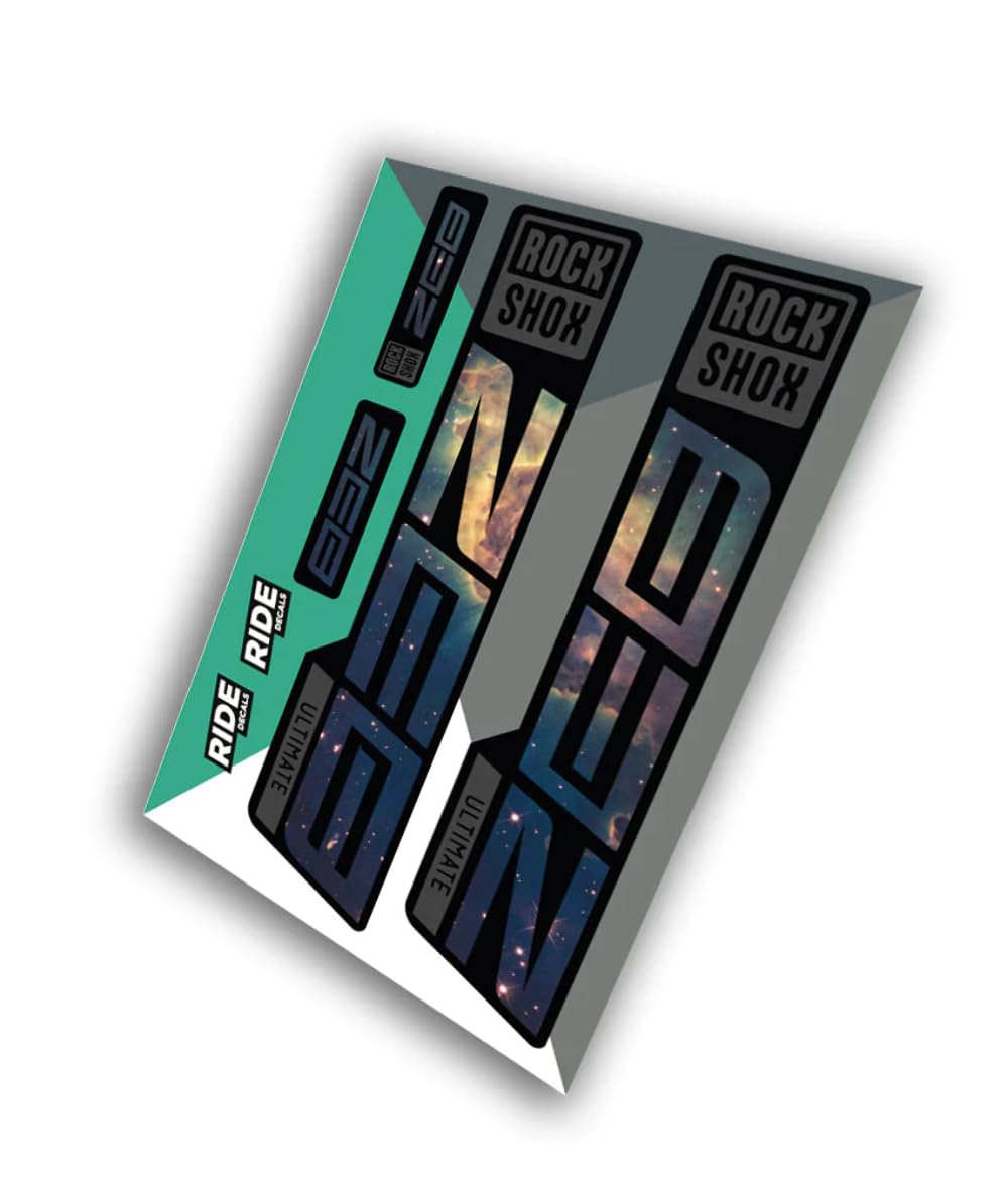 RockShox Zeb Ultimate Decal Kit | Nebula | 2021 Gloss