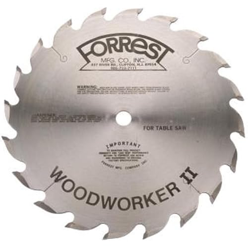 Forrest Woodworker Ii 10In X 20T ATB+R Blade
