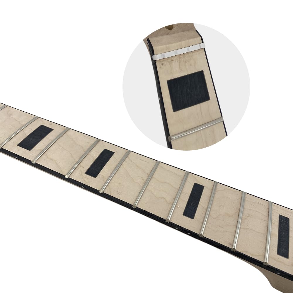 Amazon | エレキベースギターネック、34インチスケール22フレット