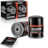 A-Premium 2-PC 10K Miles Protection Spin On Oil Filter Compatible with Ford & Toyota & Nissan &
