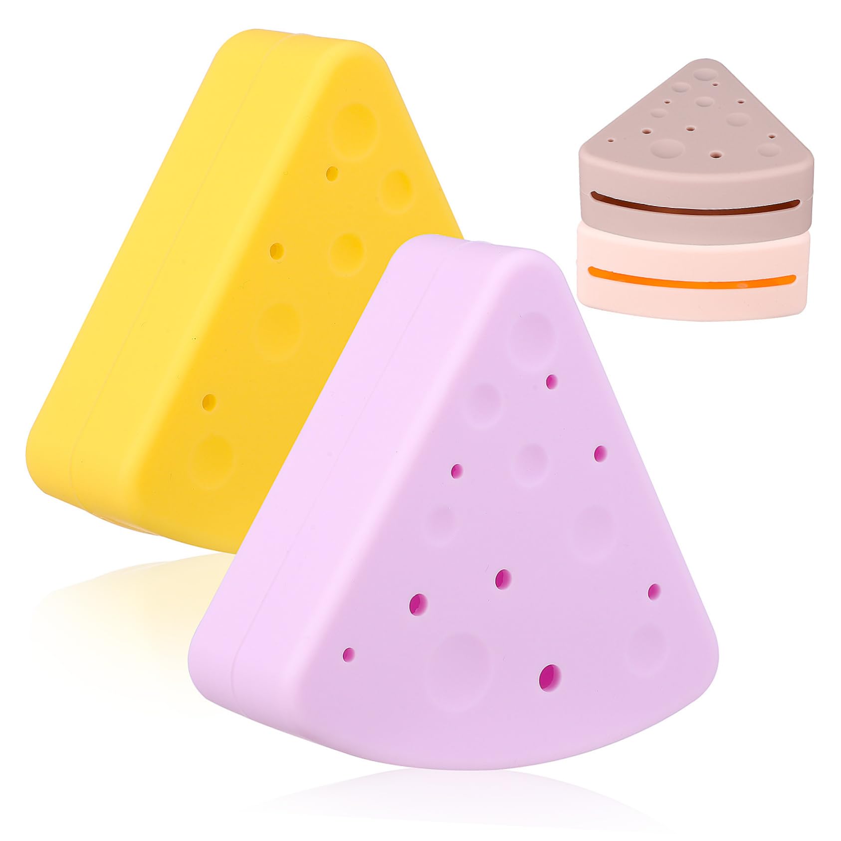 Beavorty 12stücke Teiliges Makeup Schwamm Praktische Aufbewahrung Für Beauty-schwämme Sanften Farben Für Reisen Und Zuhause