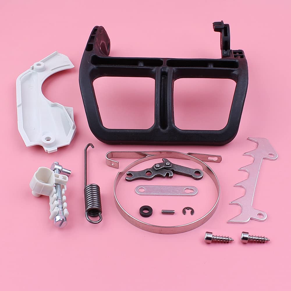 Cubierta de freno de cadena, palanca de ajuste, tensor, Kit de reparación compatible con Stihl MS180 MS170 018 017 MS 180 170, repuestos de motosierra (Color : China)