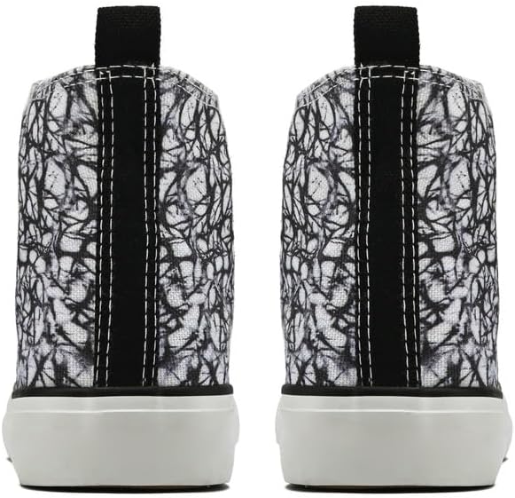 rosyclo Women's High Top Canvas Sneakers Fashion Lace-up Classic Casual Walking Shoes - Image 4