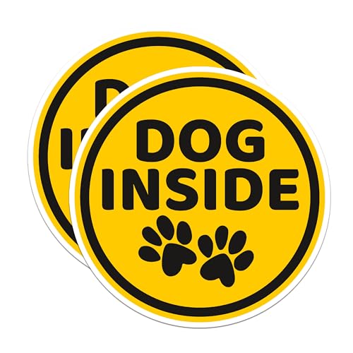 (2 Pack) Imanes Dog Inside - Fur Baby On Board
