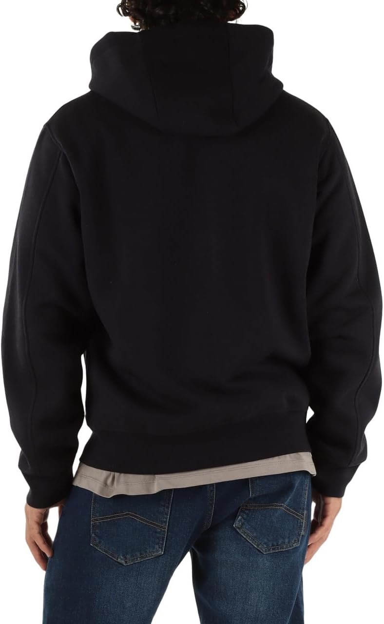 Armani Exchange Men's Sherpa Lined Full Zip Hooded Sweatshirt