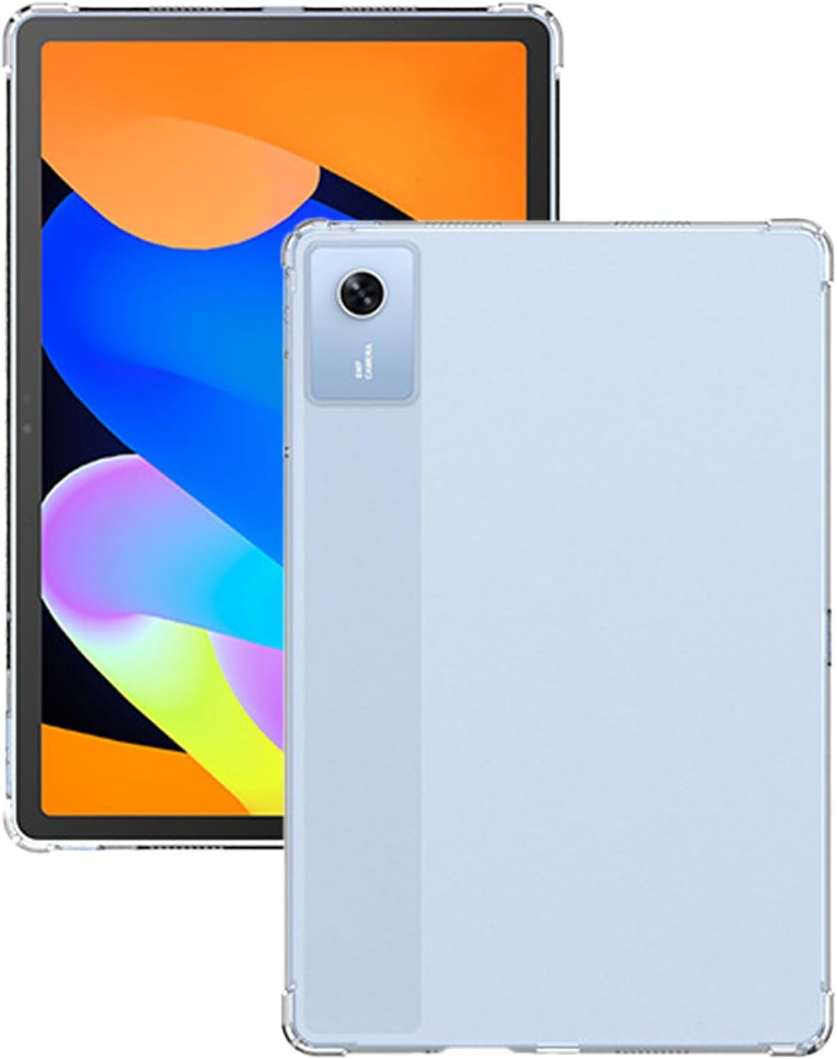 M.G.R.J® Soft TPU Transparent Back Case Cover for Lenovo Idea Tab (11" inch) (Clear)-image-11