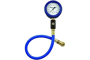 intercomp 360060PSI Liquid Filled Deluxe Air Pressure Gauge