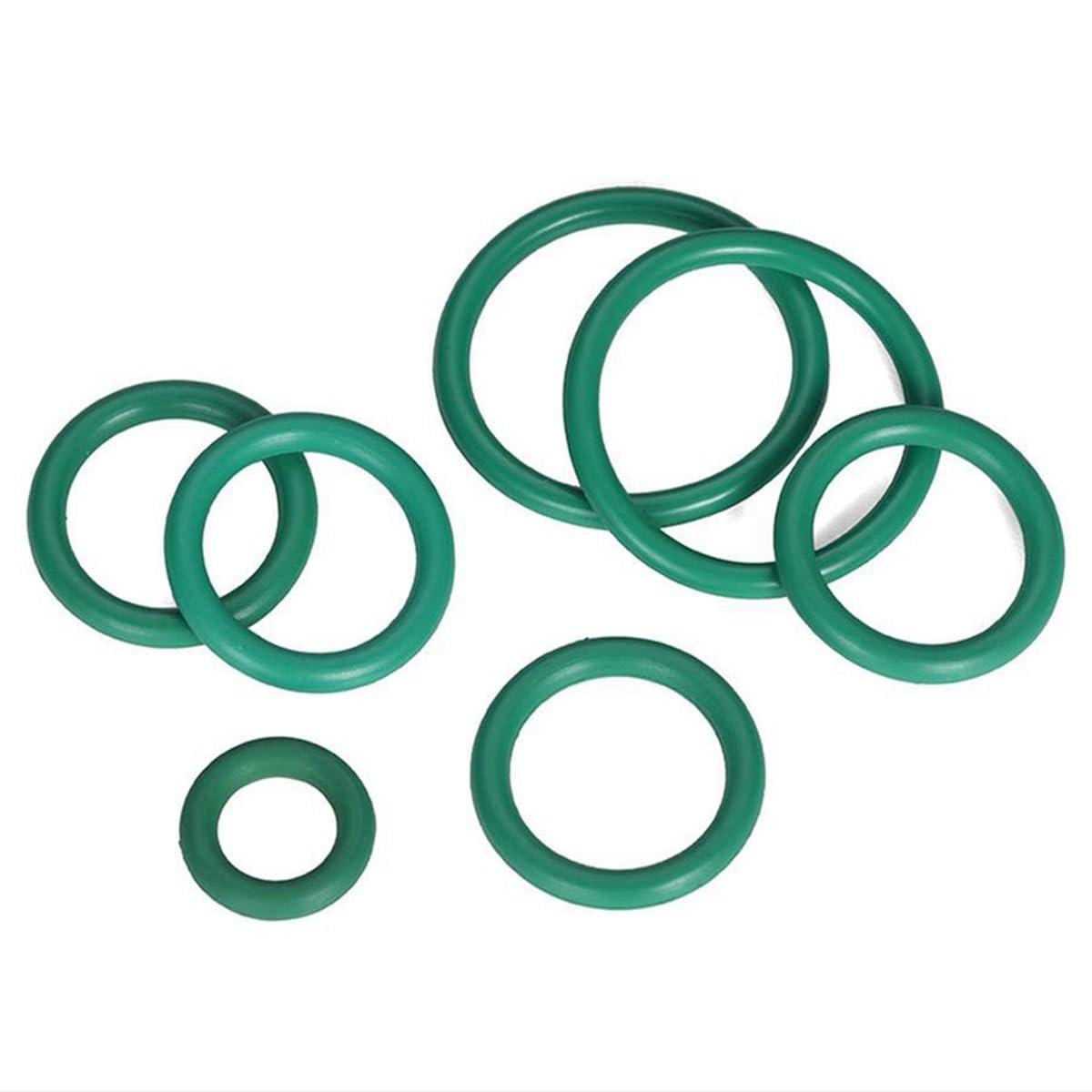 5 sztuk O-ringi z gumy fluorowej, okrągłe pierścienie uszczelniające, średnica zewnętrzna 94mm średnica wewnętrzna 86mm średnica drutu 4mm, zielony, 4x86x94mm