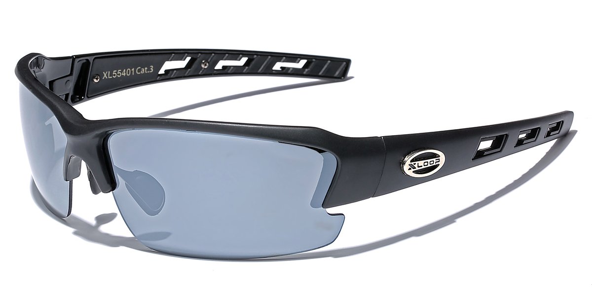 X LOOP Oversized Wide Frame Men's Cycling Baseball Driving Water Sports Sunglasses - LARGE Size