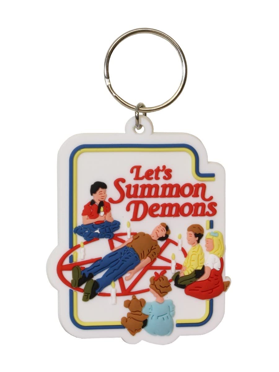 Pyramid Steven Rhodes: Let'S Summon Demons Rubber Keychain (Portachiavi)