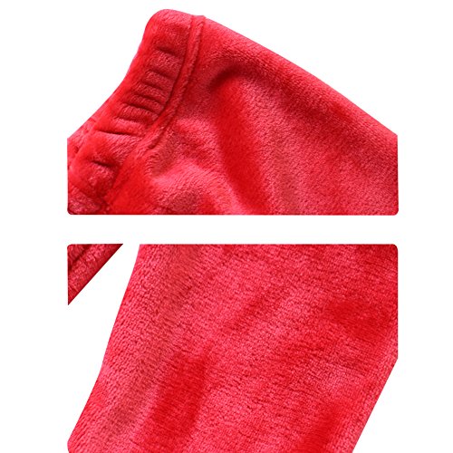 Le SSara 3 stuks kerstman outfit kostuum hoed + jas + broek - Afbeelding 8