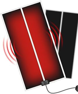 5W Reptile Heating Mat 5.9 Inch *5.5 Inch 110v -- Reptile Heat Pad with Temperature Adjustment, Terrarium Heat Mats, Safety Reptile Heat Mat for Turtle, Tortoise, Snakes, Lizard, Gecko Hermit Crab