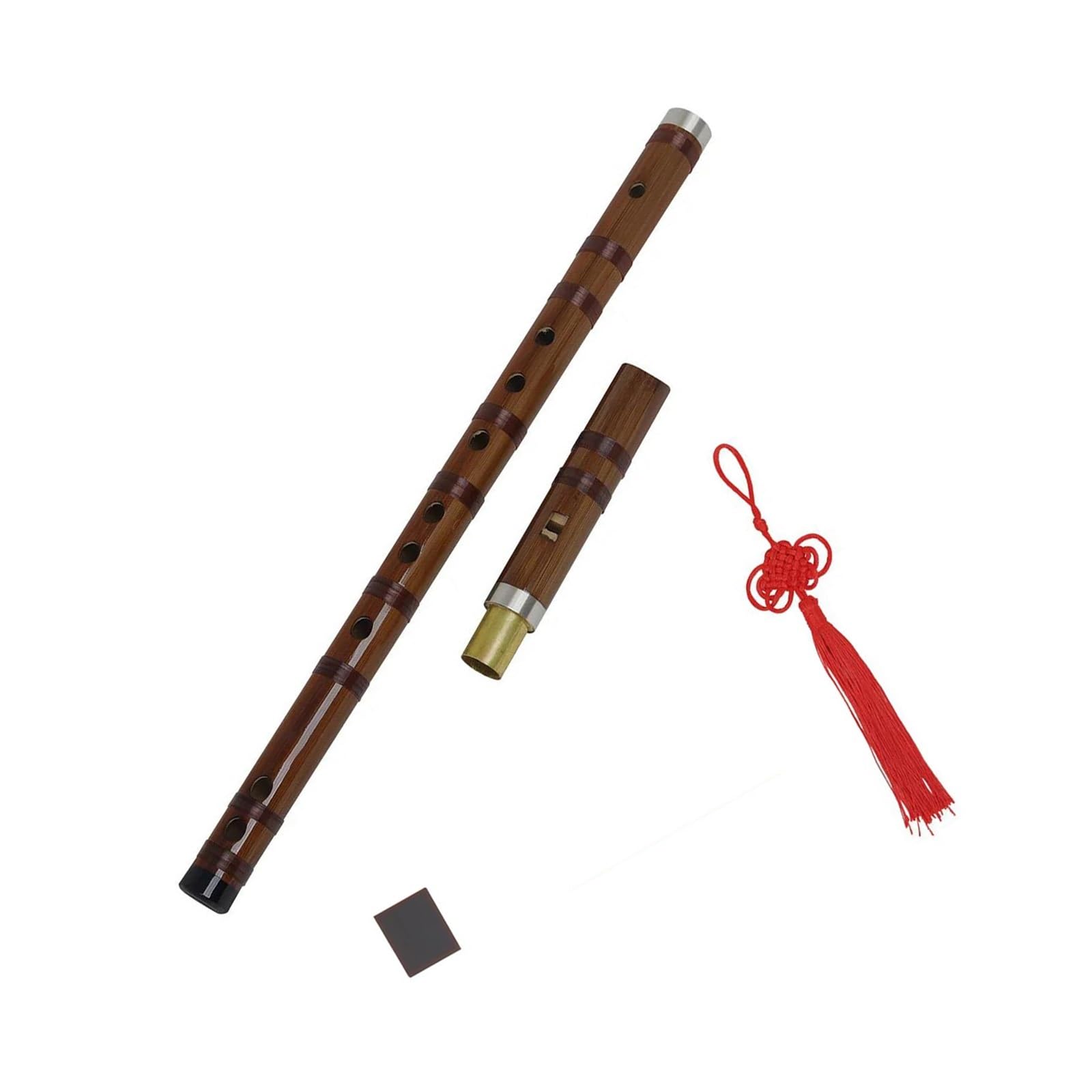Flauta De Bambú Instrumento Para Principiantes Y Adultos Con Tecla G Flauta Un Instrumento De Viento De Madera