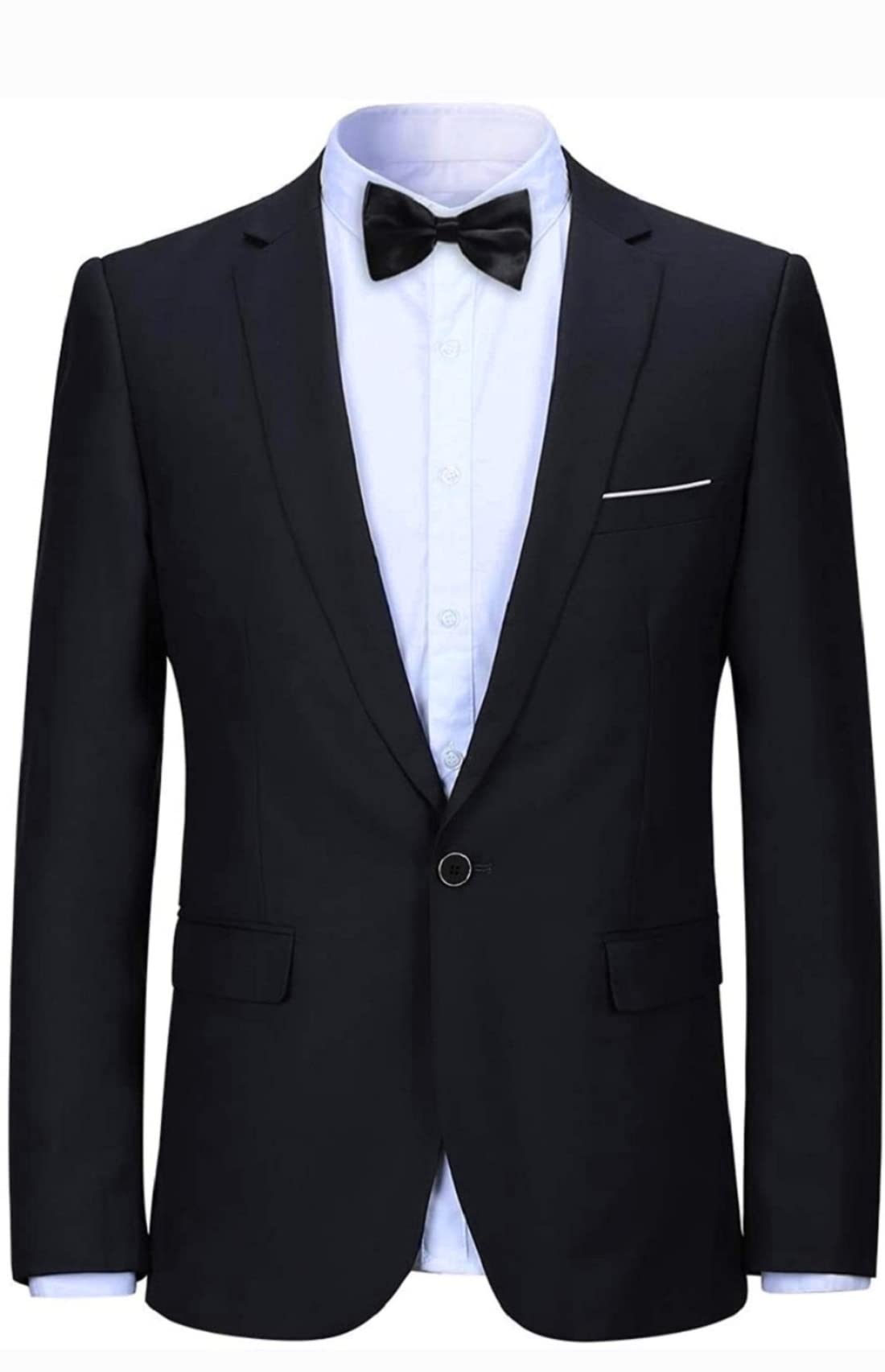 trulyfeb Black Stylish Blazer for Mens-picture-20