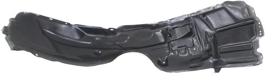 Evan-Fischer Fender Liner Compatible with 2010-2012 Lexus ES350 Front Left & Right Side Set of 2