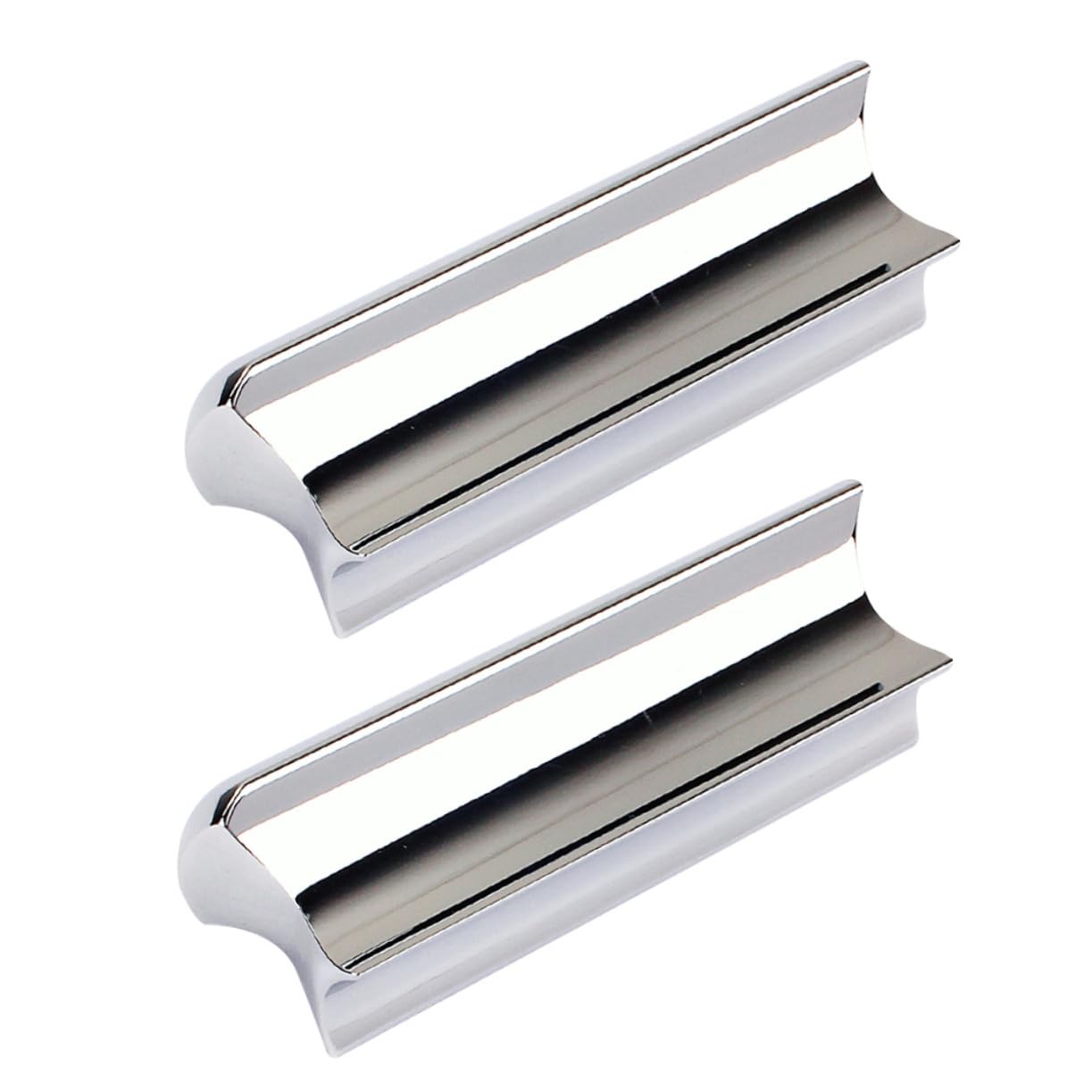 BESTonZON Durable Stainless Guitar Tone Bar Slides Lap Steel Guitar Gadgets Accessories Simple Design