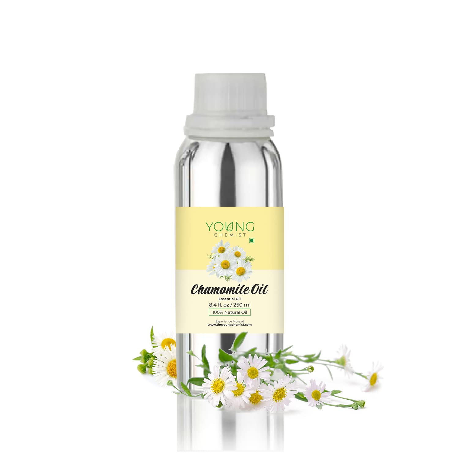 Young Chemist Chamomile Essential Oil - 250ml | Bulk, Therapeutic Grade Oil for Calming, Sleep Improvement & Anxiety Relief | Versatile for Aromatherapy, DIY Projects & Personal Care (B09K24RKVL) Amazon Price History, Amazon Price Tracker