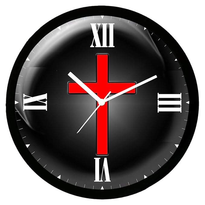 Buy Gunnu Inc Christian Cross Analog Wall Clock Christian Cross Wall