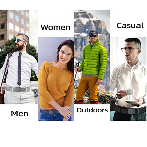 Generic 6 Pack Tactical Military Nylon Belt Plastic Buckle Metal Free Webbing Canvas Belt for Outdoors3