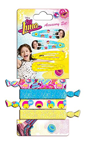 Disney - Soy Luna Set Cheveux 24 Pièces, WDSL050