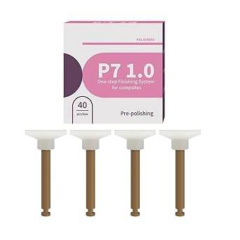 40pcs Dental Disposable Polishing Cups/Points/Discs, Dental Composite Polishing RA Shank for Teeth Sanding Cups