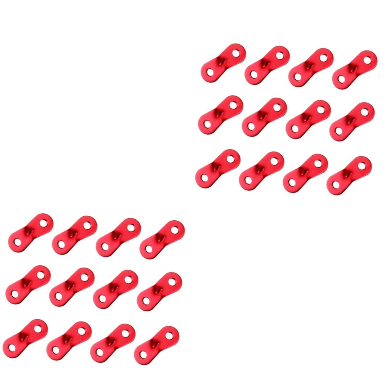 Toddmomy24 Pcs Hiking Cord Runner Anti Rope Fastener Self Locking Line Aluminium Rope Guyline Camping Wind Rope Buckle