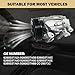 Aspligo Air Conditioner AC Compressor Fits for Nissan Altima 2.5L L4 2013-1018, for INFINITI QX60 2.5L 2018-2019, CO 29073C AC Compressor, Replaces 926003TA0A, 926003TA5E,115MM 6PK