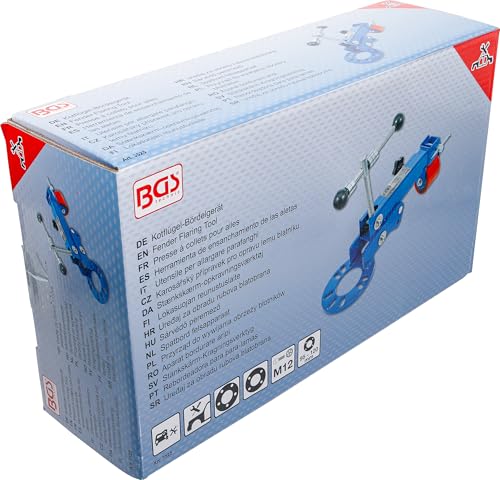 Herramienta de ensanchamiento de las aletas BGS 3525 para guardabarros de coches 6