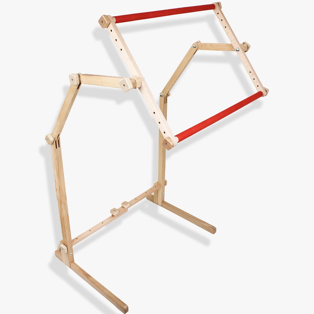 Luca-S Beige Srl Wooden Embroidery Stand (35Cm X 48Cm),