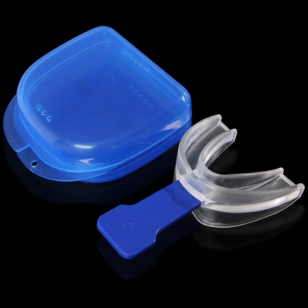 Jap768 Men's Anti Snoring Mouthguard Device Stop Snore Trays Silicone Mouthpiece Apnea Guard With Box For Wo Good Sleep