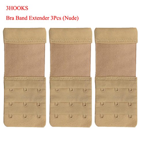 Bllatta Women's Bra Extender Bra Band Breathing room 3pcs with Multi-size Optional