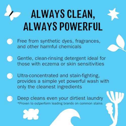 Molly's Suds Original Laundry Detergent Powder | Clean Laundry Detergent Powder for Sensitive Skin | Simple, Effective Ingredients, Stain Fighting | 120 Load (Peppermint) - Image 4