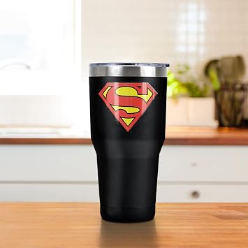 Logo Logo Stainless Steel Tumbler 30 oz Coffee Travel Cup, Vacuum Insulated