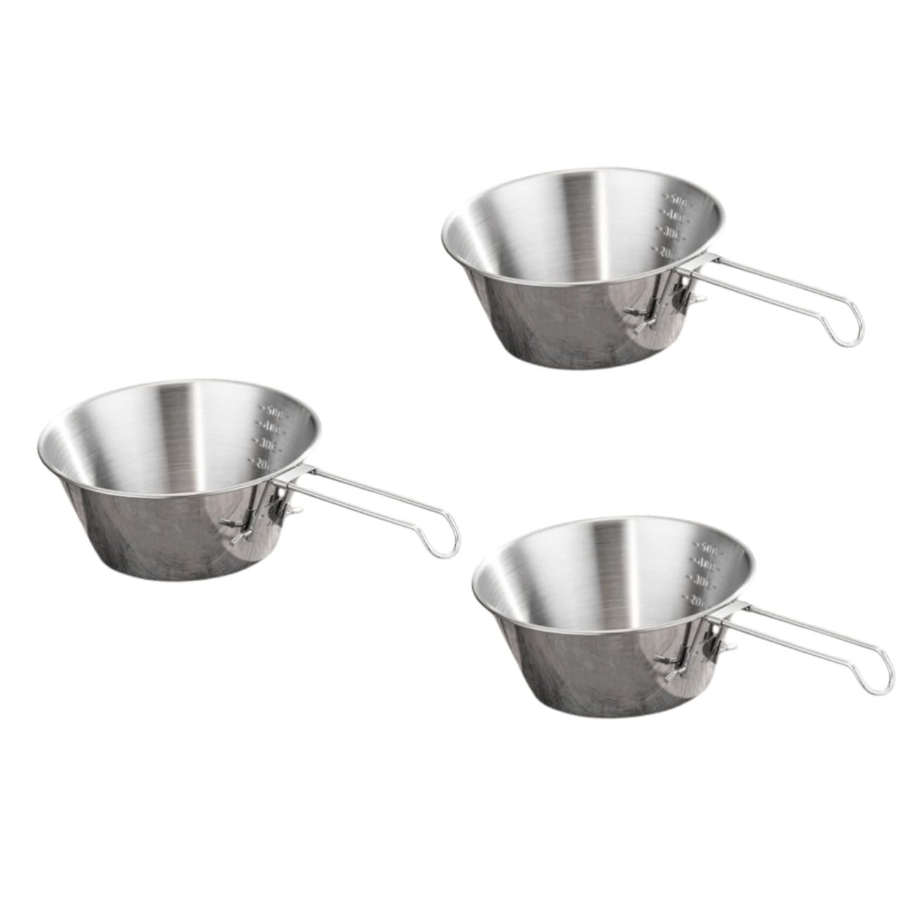 Toyvian Camping Geschirrset Faltbare Schalen mit Tragetasche für Picknick BBQ und Outdoor Aktivitäten Spülmaschinenfest und Handlich