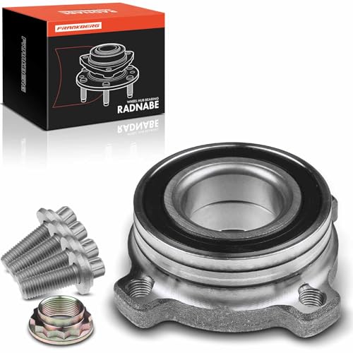 Frankberg Wheel Bearing Hub Wheel Hub Rear Left or right Compatible with 5 Series Touring E61 2004-2010 6er E63 E64 2004-2010 7 Series E65 E66 7 Series E65 E66 E67 X5 E53 Replace# 512195