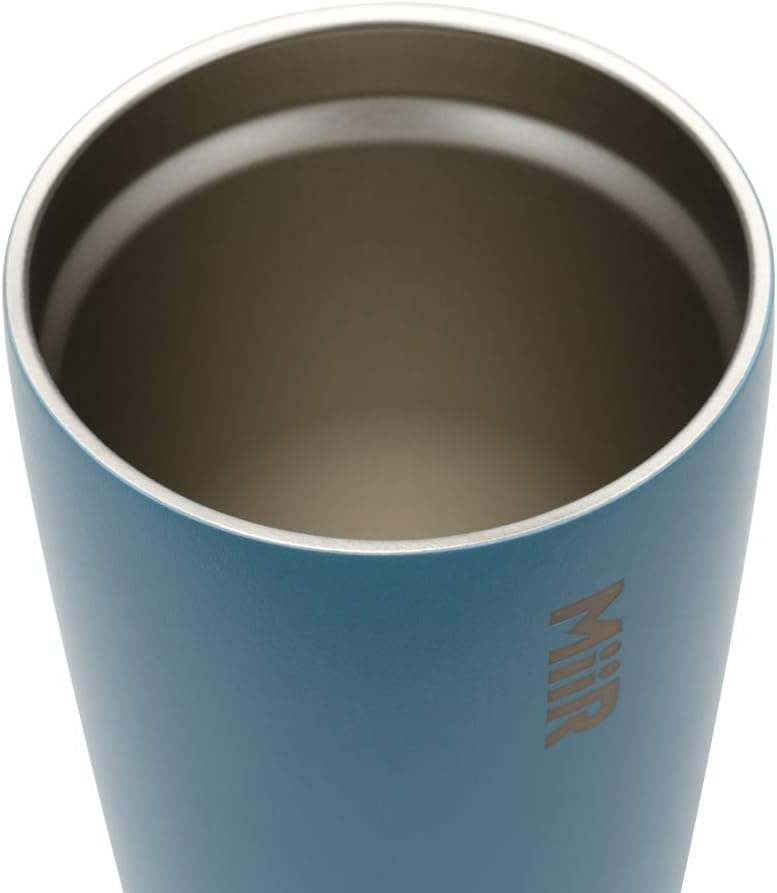 MiiR Insulated Tumbler with Press-on Lid | Sustainable, Minimalistic, Car Cup Holder Compatible | for Coffee, Tea - 12oz - Home