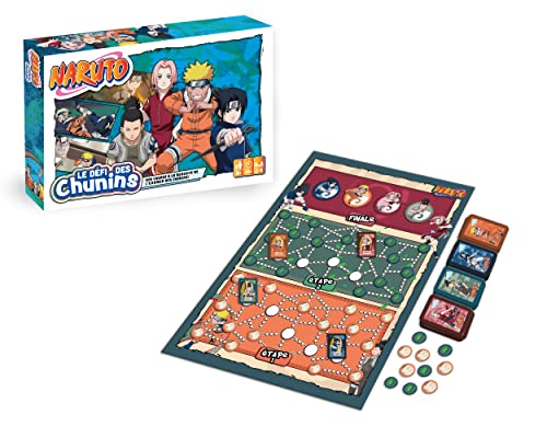 NARUTO - Le Défi des Chunins - Jeu de société classique FR, Mehrfarbig, 41mm x 400mm x 276mm - Image 4