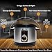 Pars Automatic Persian Rice Cooker - Tahdig Rice Maker Perfect Rice Crust, 7 Cup